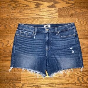 PAIGE Parker Ansley Deconstruct Shorts, Size: 30